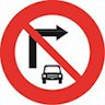 Cấm ô tô rẽ phải