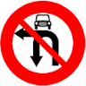 Cấm ô tô rẽ trái và quay xe